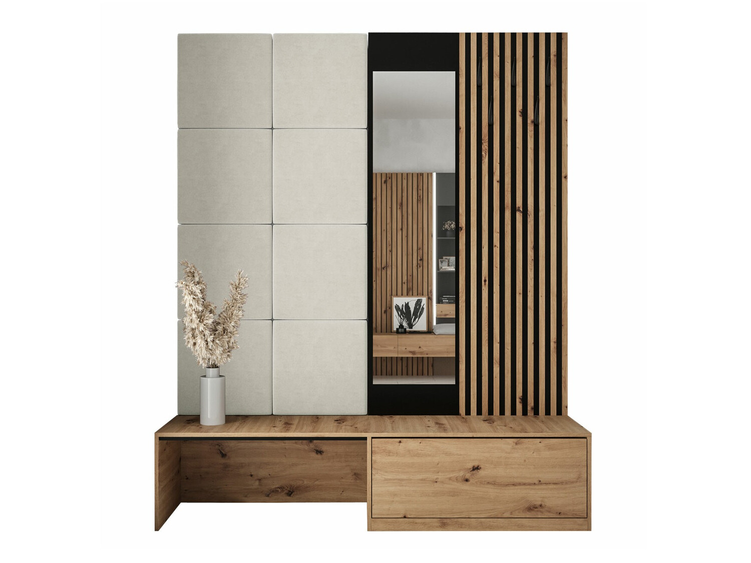 Set de hol Fabor (Stejar artizan + Manila 02)