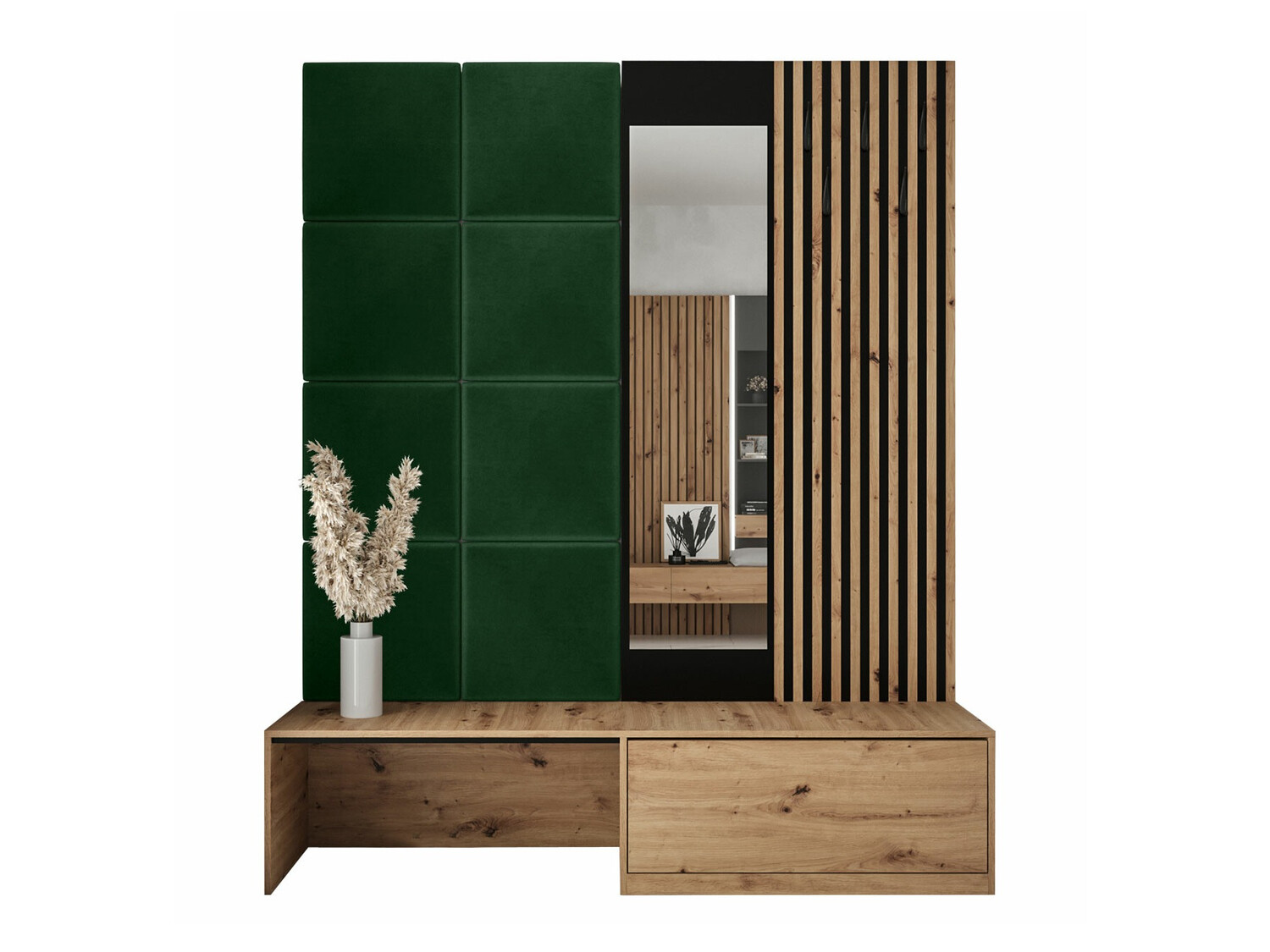 Set de hol Fabor (Stejar artizan + Manila 35)