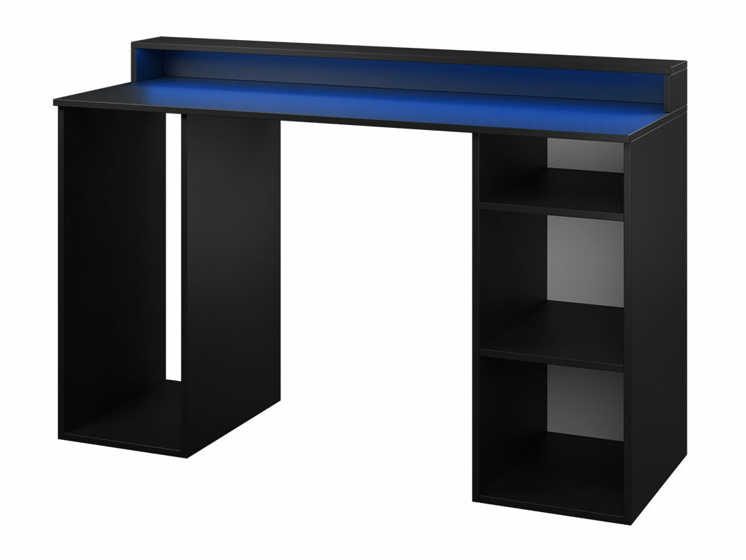 Birou gaming Lila (Negru)