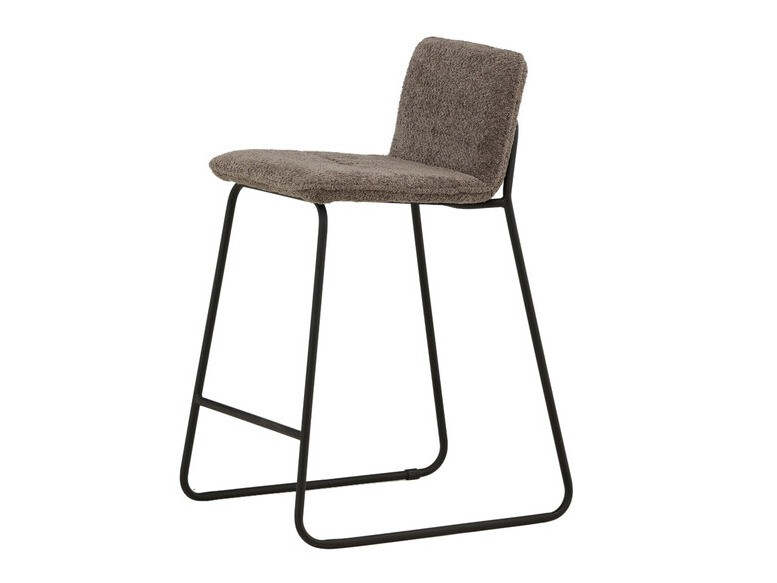 Scaun de bar Dallas 3235 (Gri inchis + Negru)