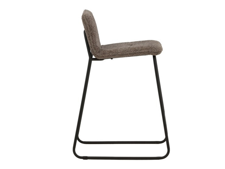 Scaun de bar Dallas 3235 (Gri inchis + Negru)