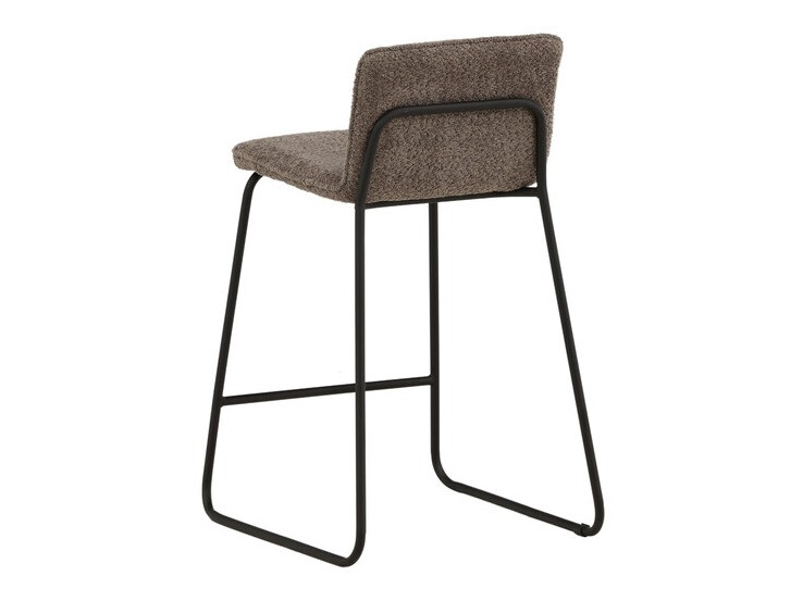 Scaun de bar Dallas 3235 (Gri inchis + Negru)