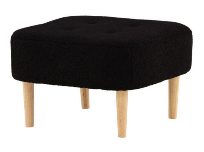 Taburet tapițat Dallas 3234 (Negru)