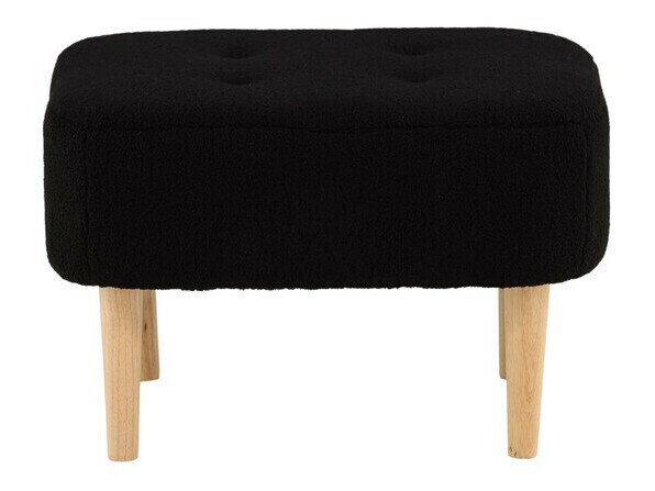 Taburet tapițat Dallas 3234 (Negru)