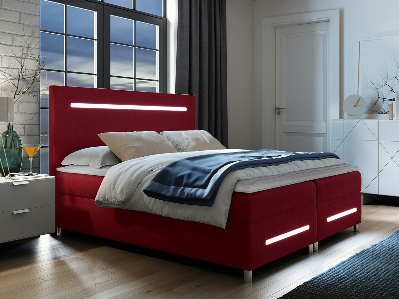 Pat boxspring Pluvia (Fresh 8)