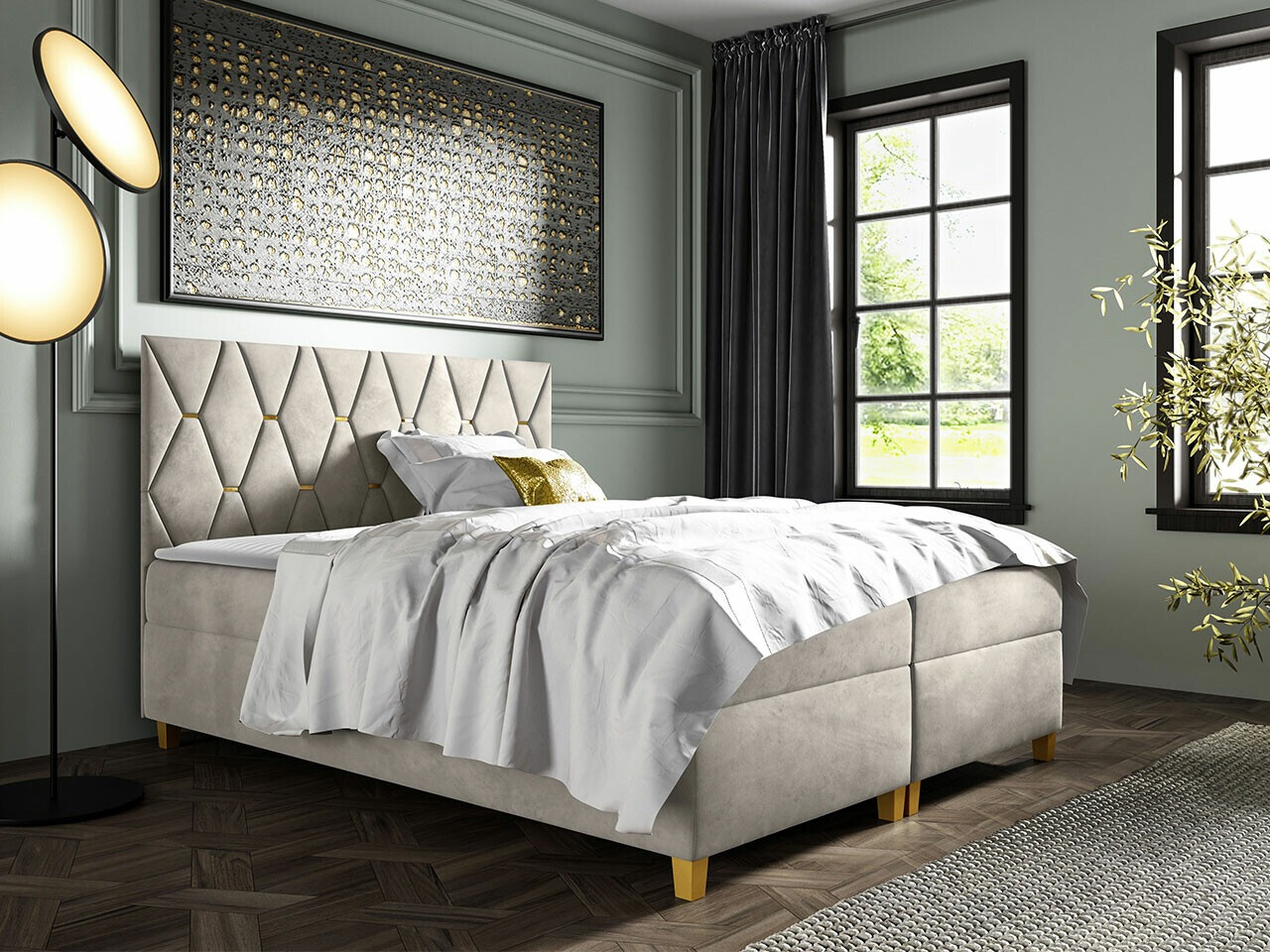 Pat boxspring Nemus (Fresh 1)