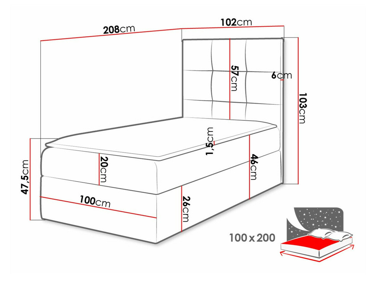 Pat boxspring Nomen (Soft 029)