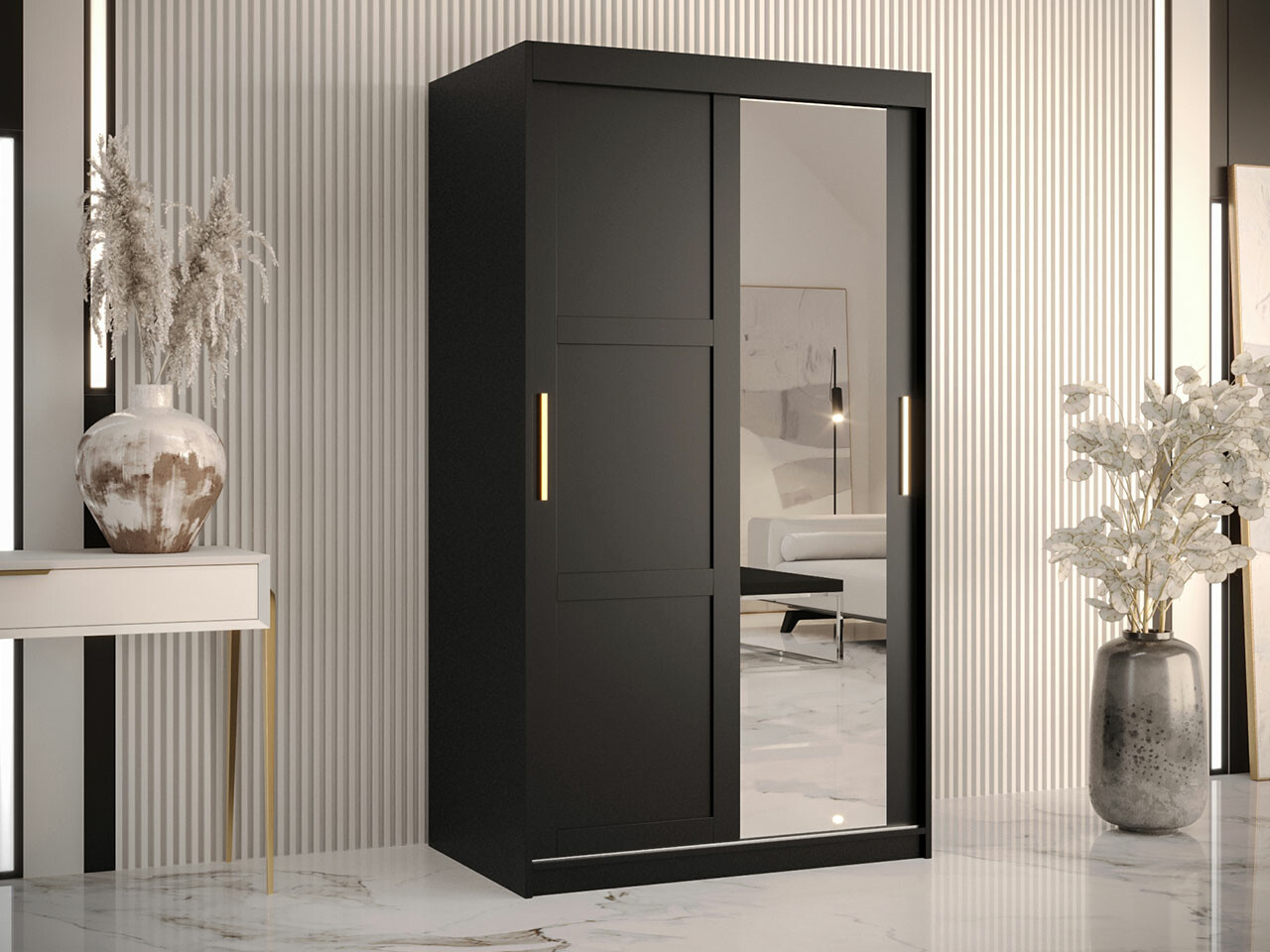 Dulap Ferfere 103 (Negru)