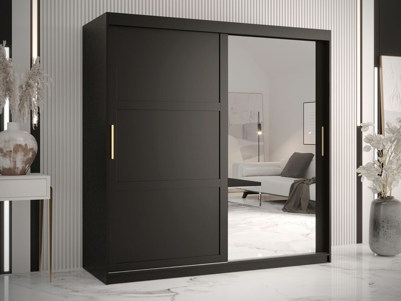 Dulap Ferfere 104 (Negru)