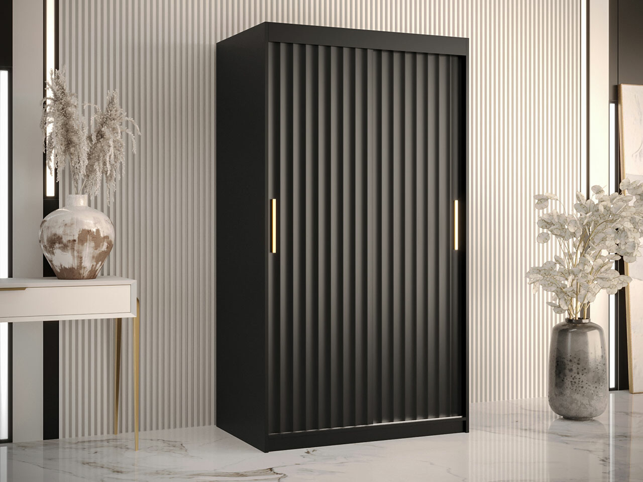 Dulap Hartford 334 (Negru)