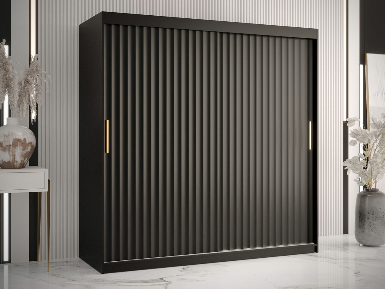 Dulap Hartford 335 (Negru)