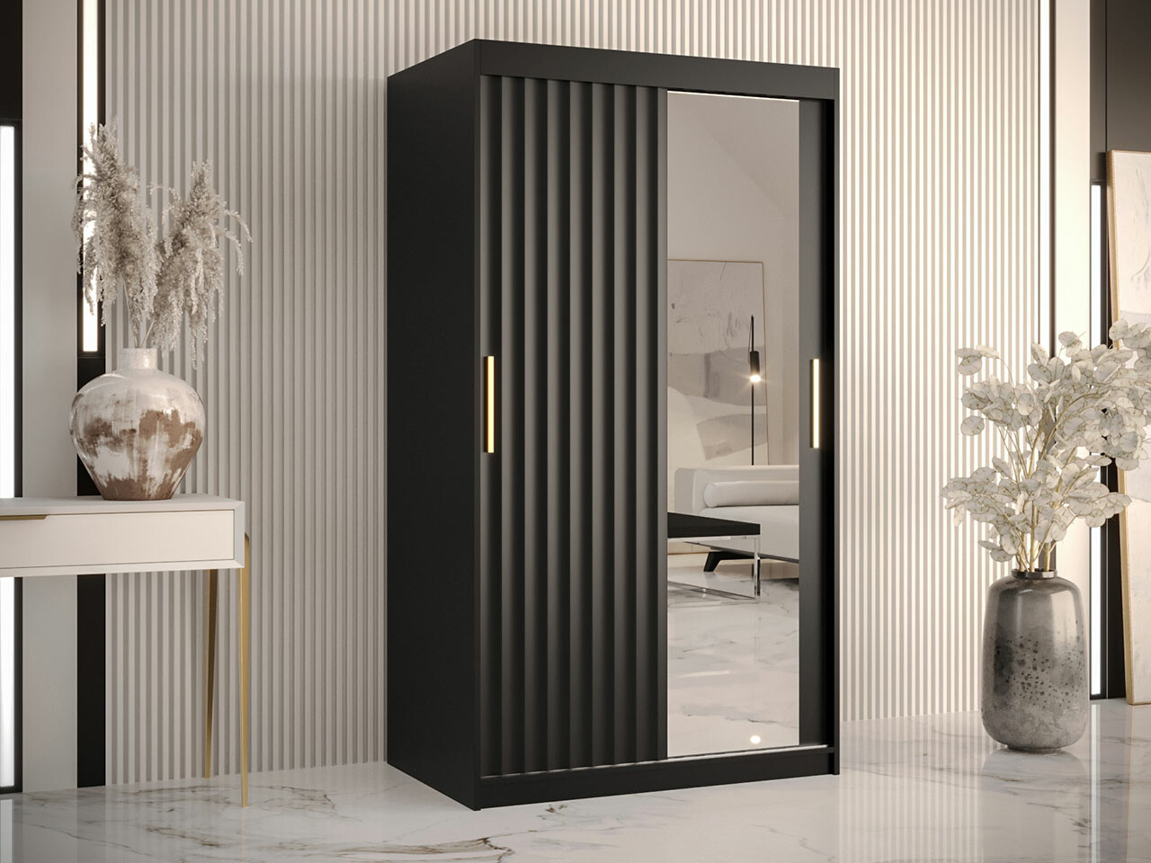 Dulap Hartford 337 (Negru)