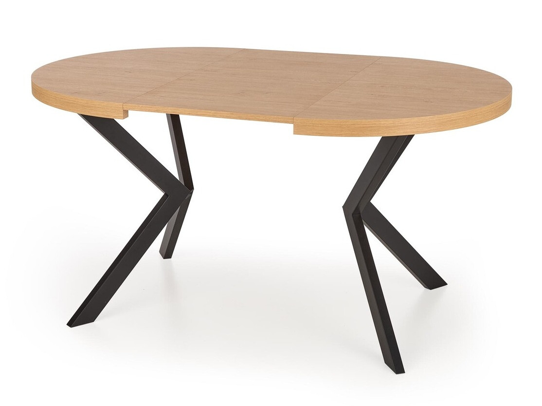 Masă Houston 1495 (Stejar auriu + Negru)