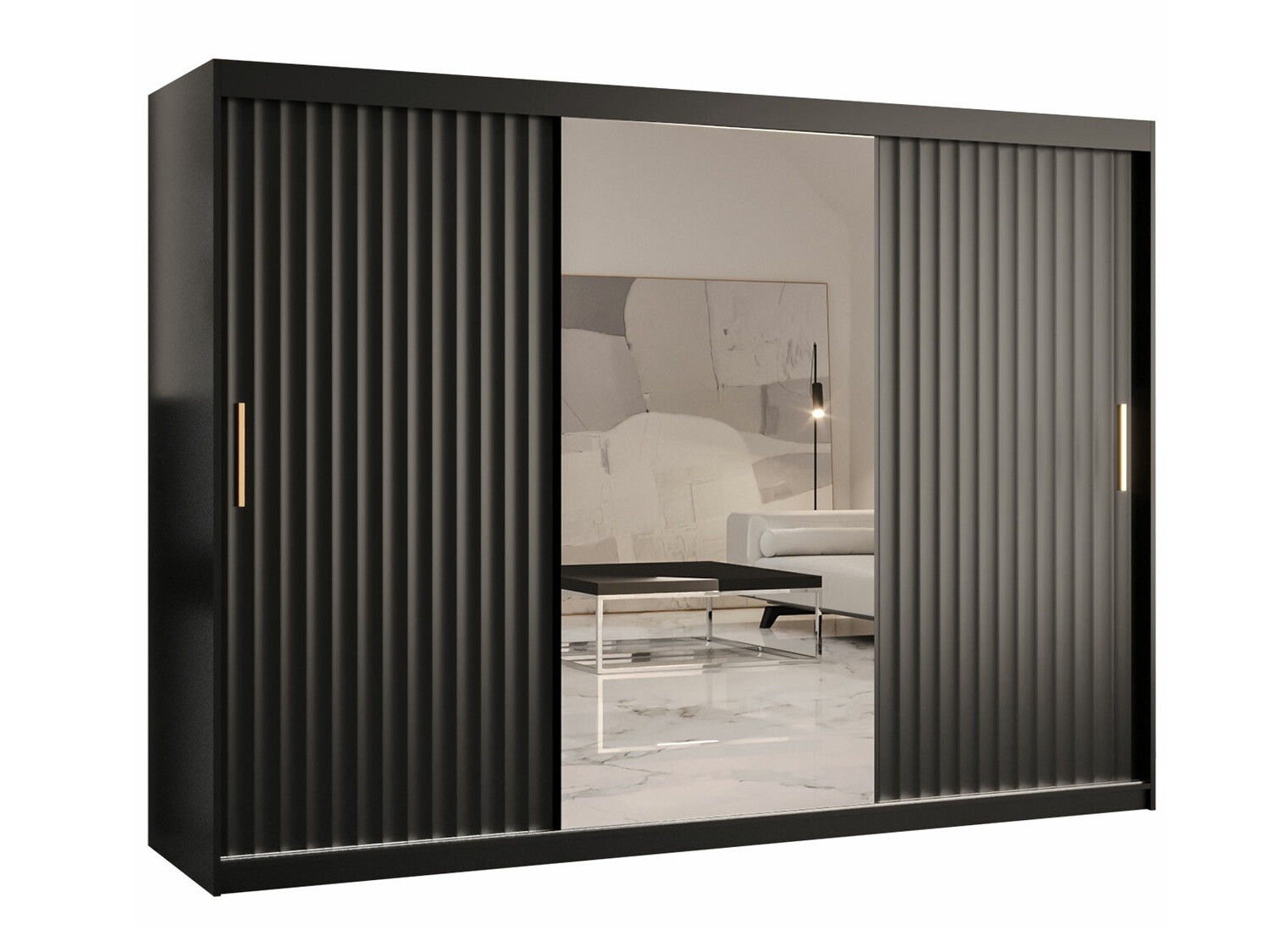 Dulap Hartford 339 (Negru)