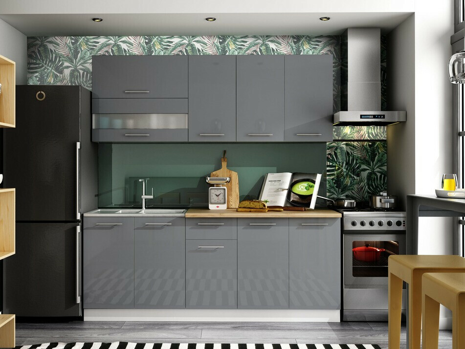 Set de bucătărie modular Tiffa Grey 102
