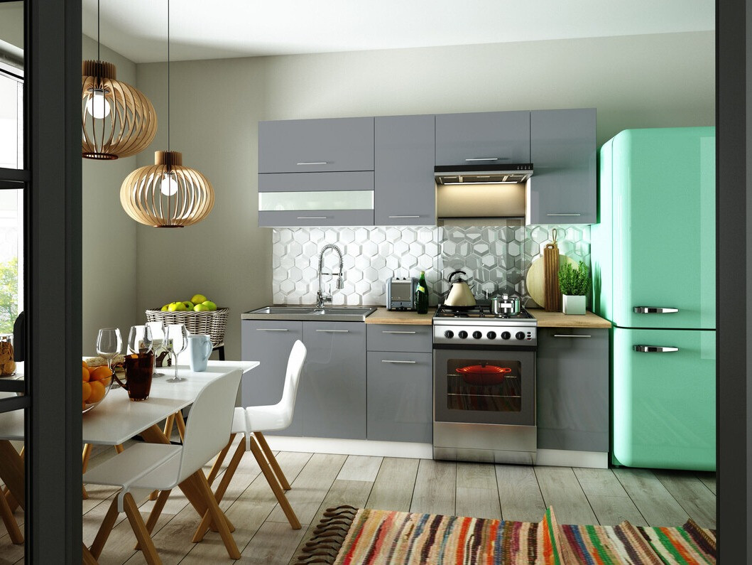 Set de bucătărie modular Tiffa Grey 104