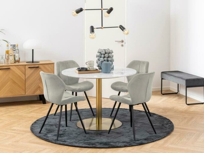Scaun Norsica 637 (Bej + Negru)