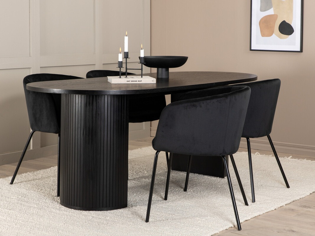 Set de mese Dallas 3313 (Negru)