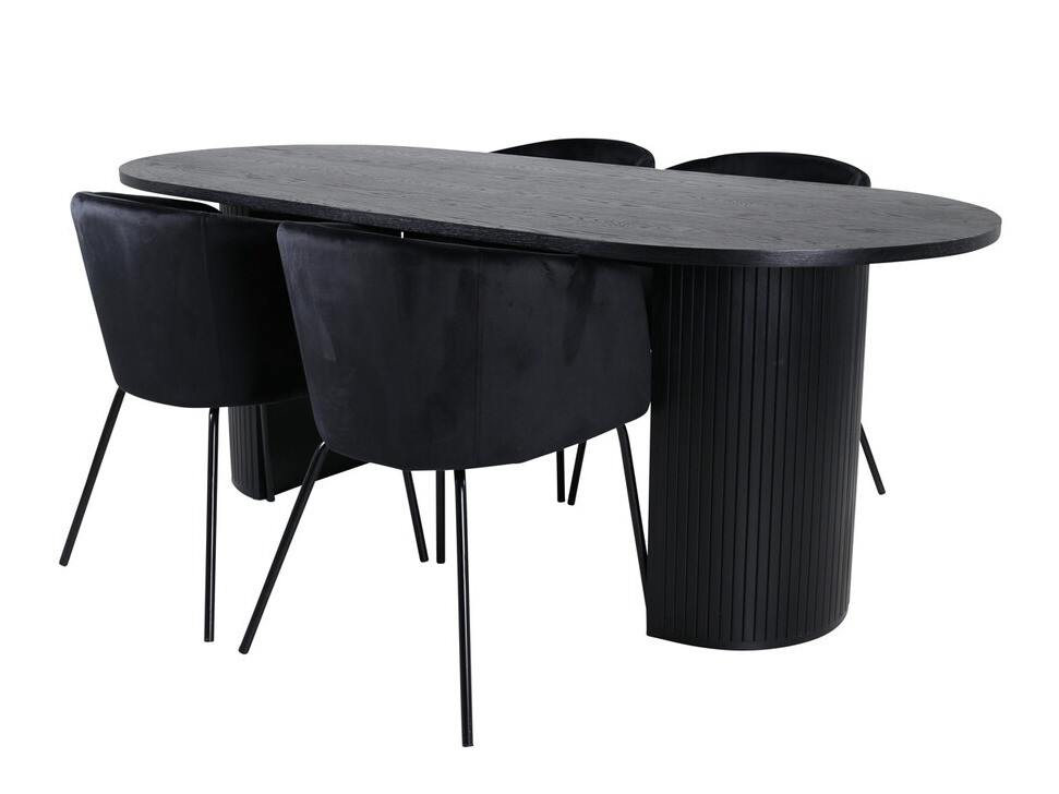 Set de mese Dallas 3313 (Negru)