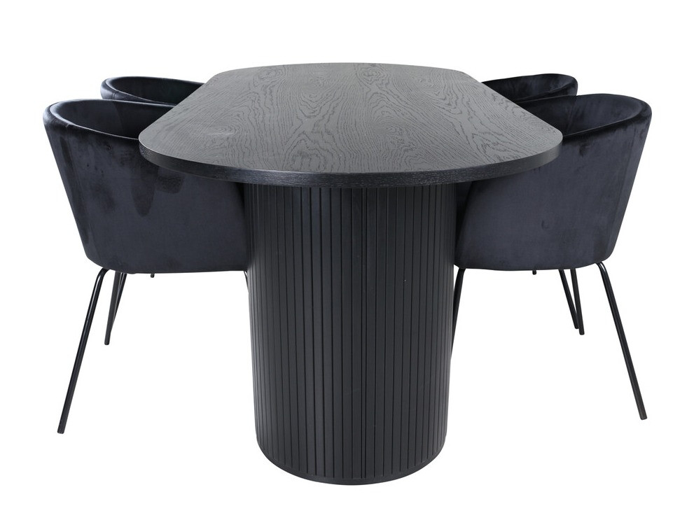 Set de mese Dallas 3313 (Negru)