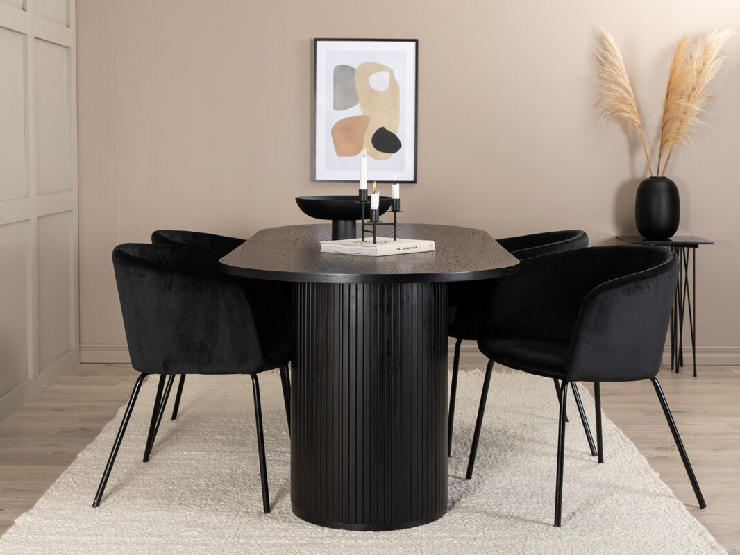 Set de mese Dallas 3313 (Negru)