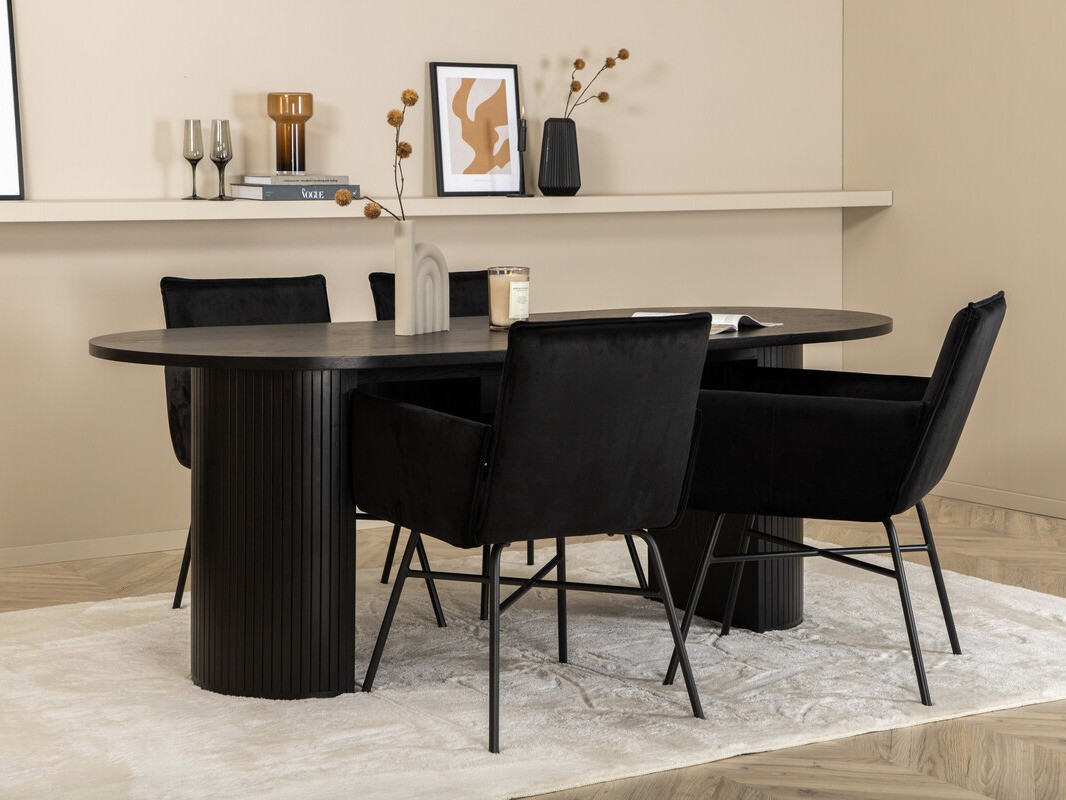 Set de mese Dallas 3315 (Negru)
