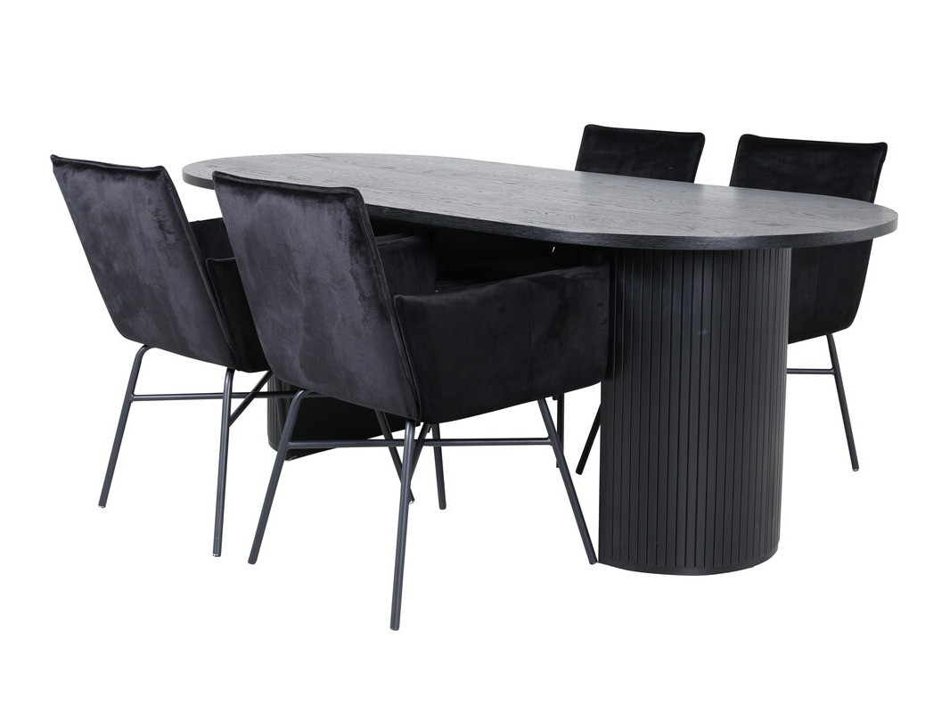 Set de mese Dallas 3315 (Negru)