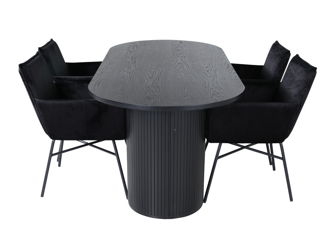 Set de mese Dallas 3315 (Negru)