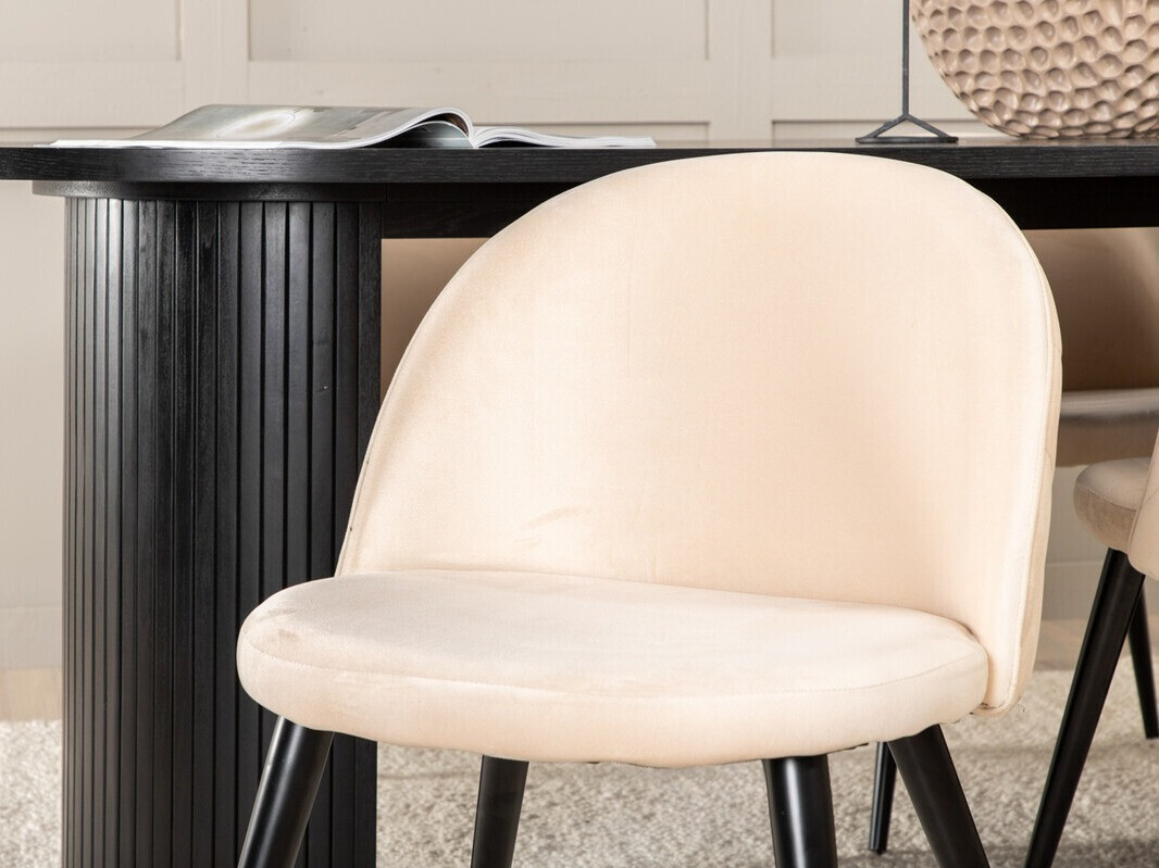 Set de mese Dallas 3321 (Negru + Bej)