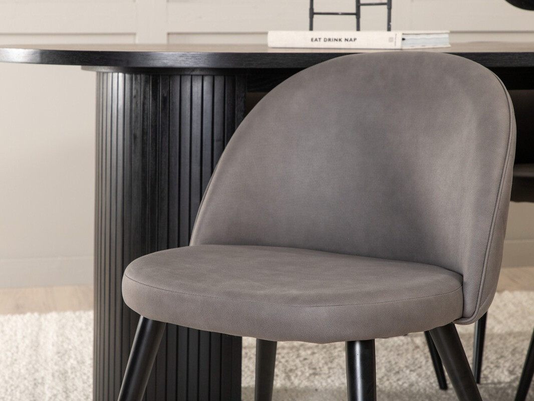 Set de mese Dallas 3321 (Negru + Gri)
