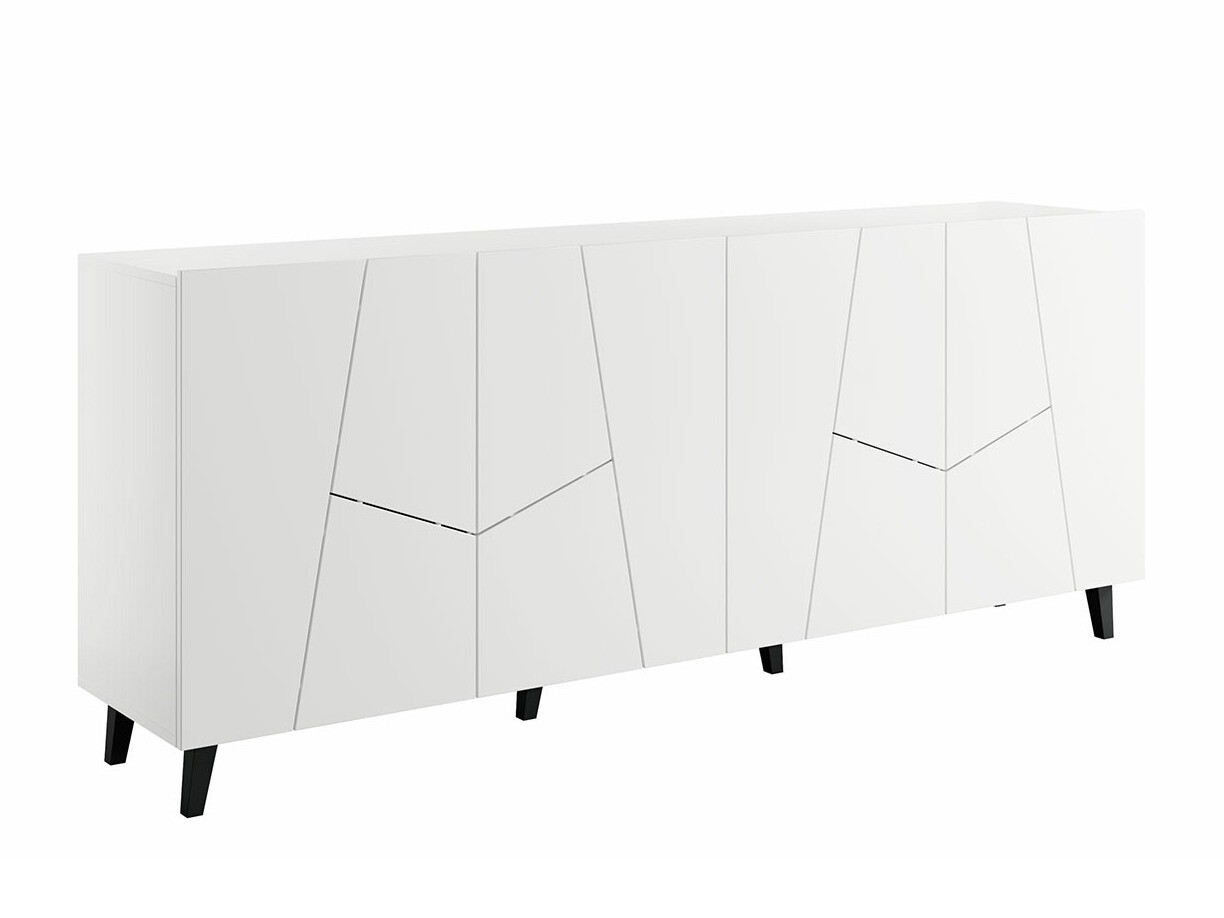 Bufet Charlotte 180 (Alb + Negru)