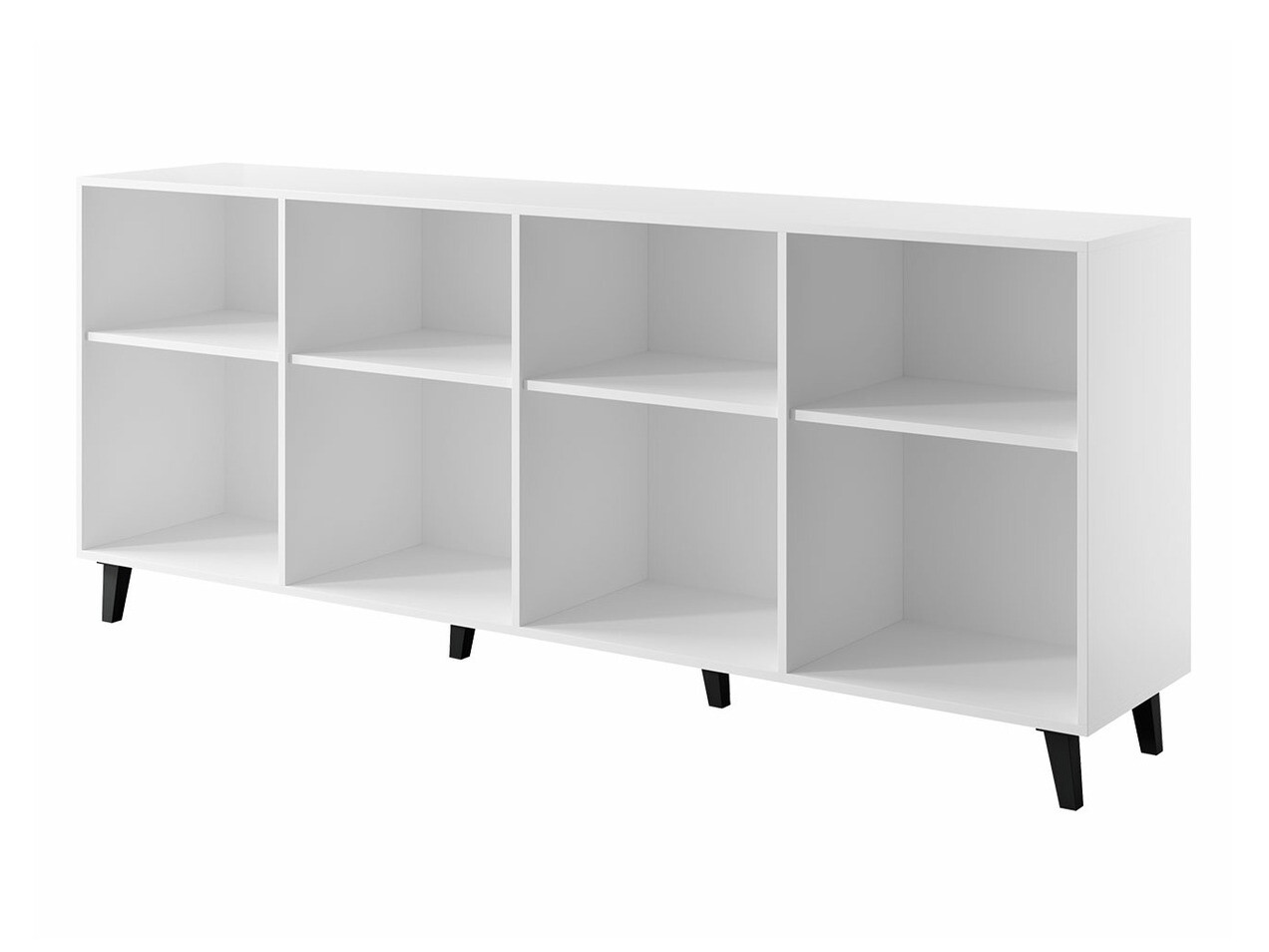 Bufet Charlotte 180 (Alb + Negru)