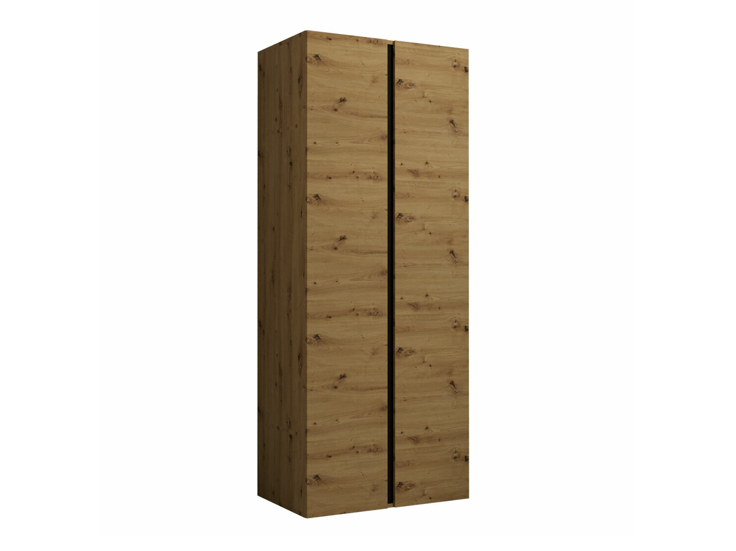 Dulap Pinis (Stejar artizan + Negru)