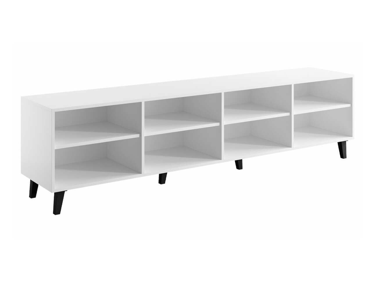 Comodă TV Charlotte 184 (Negru + Craft stejar)