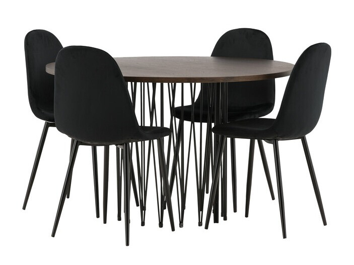 Set de mese Dallas 3370 (Negru)
