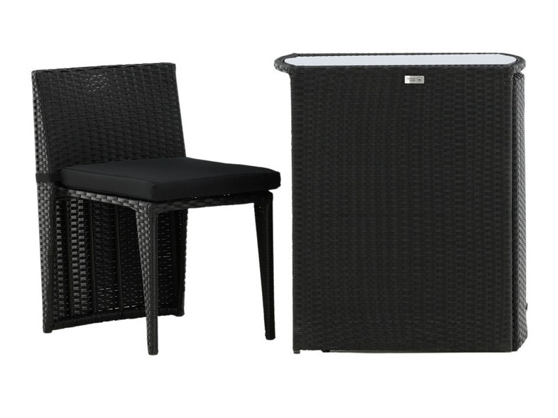 Set de balcon Dallas 3458 (Negru)