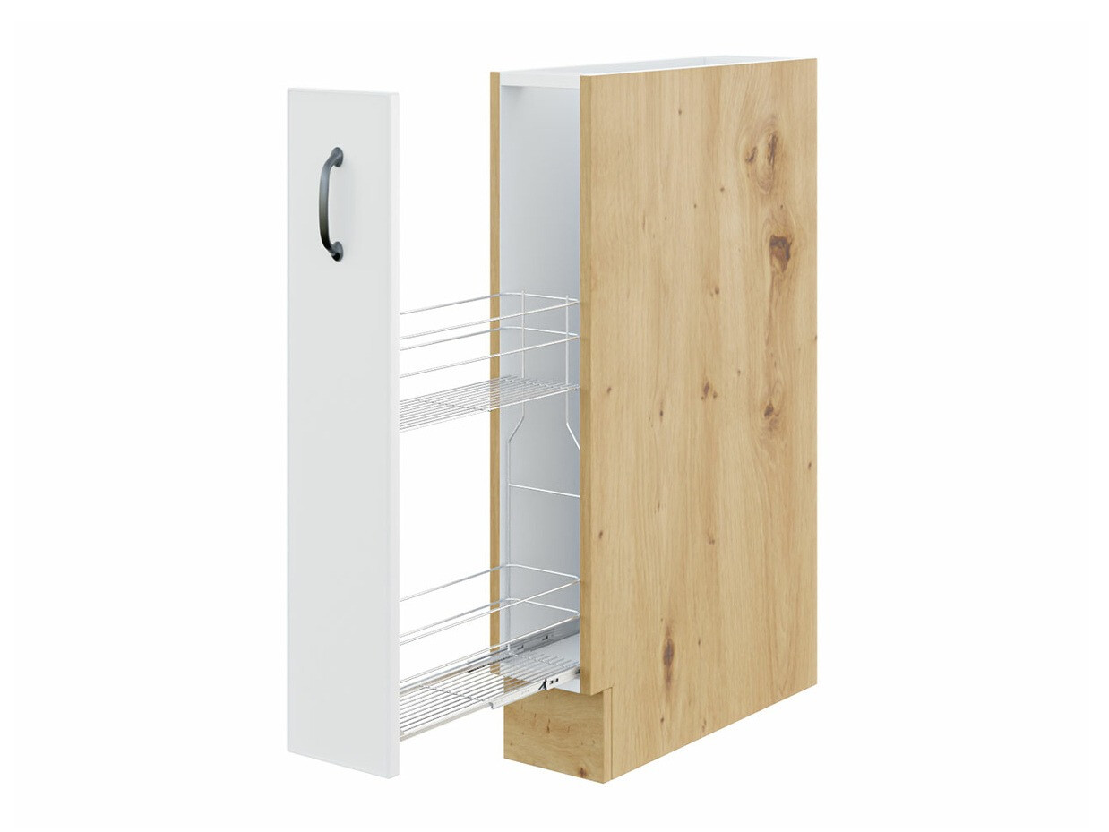 Dulap modular cu coș extensibil Retro Grey 101