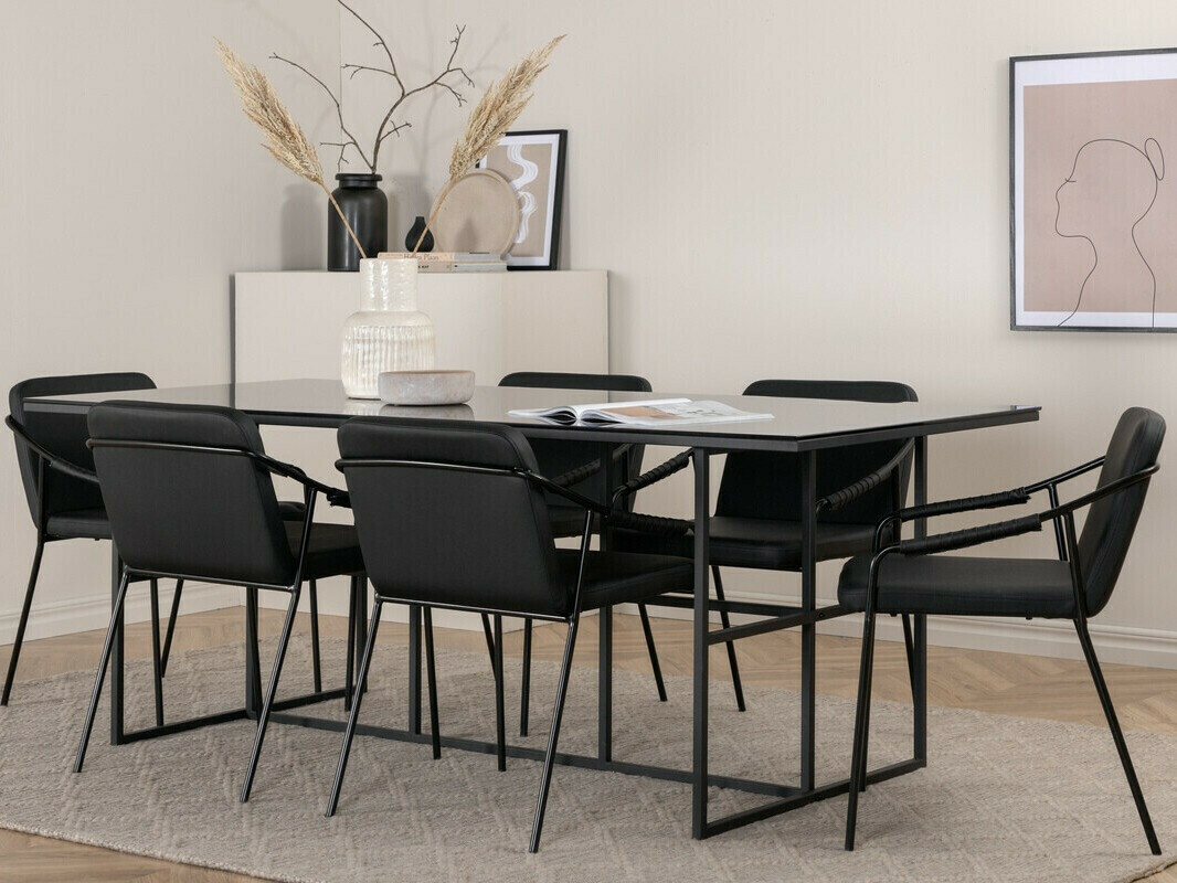 Scaun Dallas 2586 (Negru)