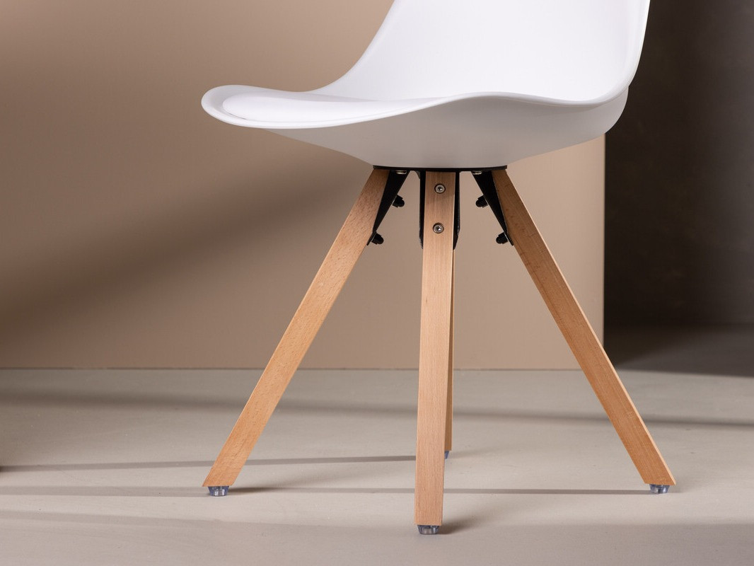 Scaun Dallas 3478 (Alb + Maro deschis)