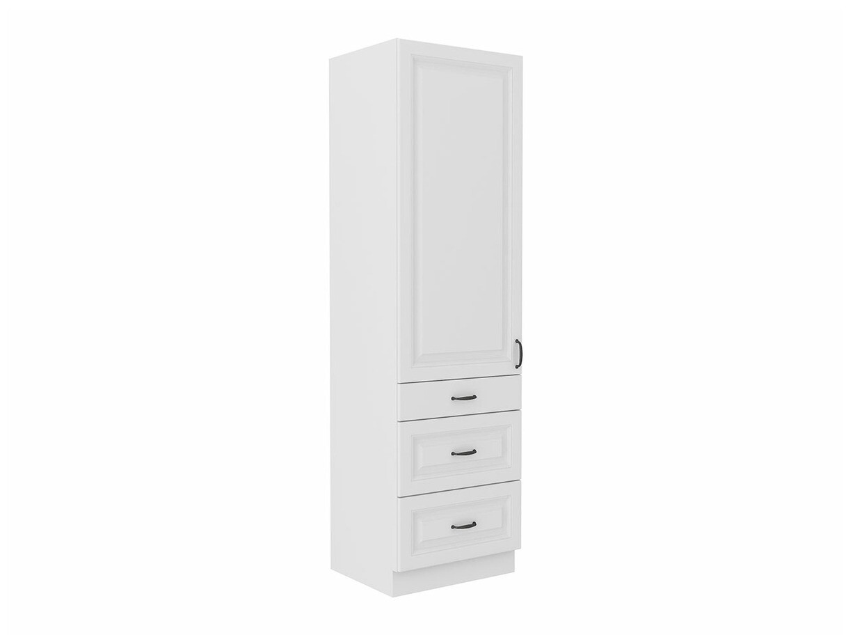 Dulap modular cu sertar și uși Retro White 114