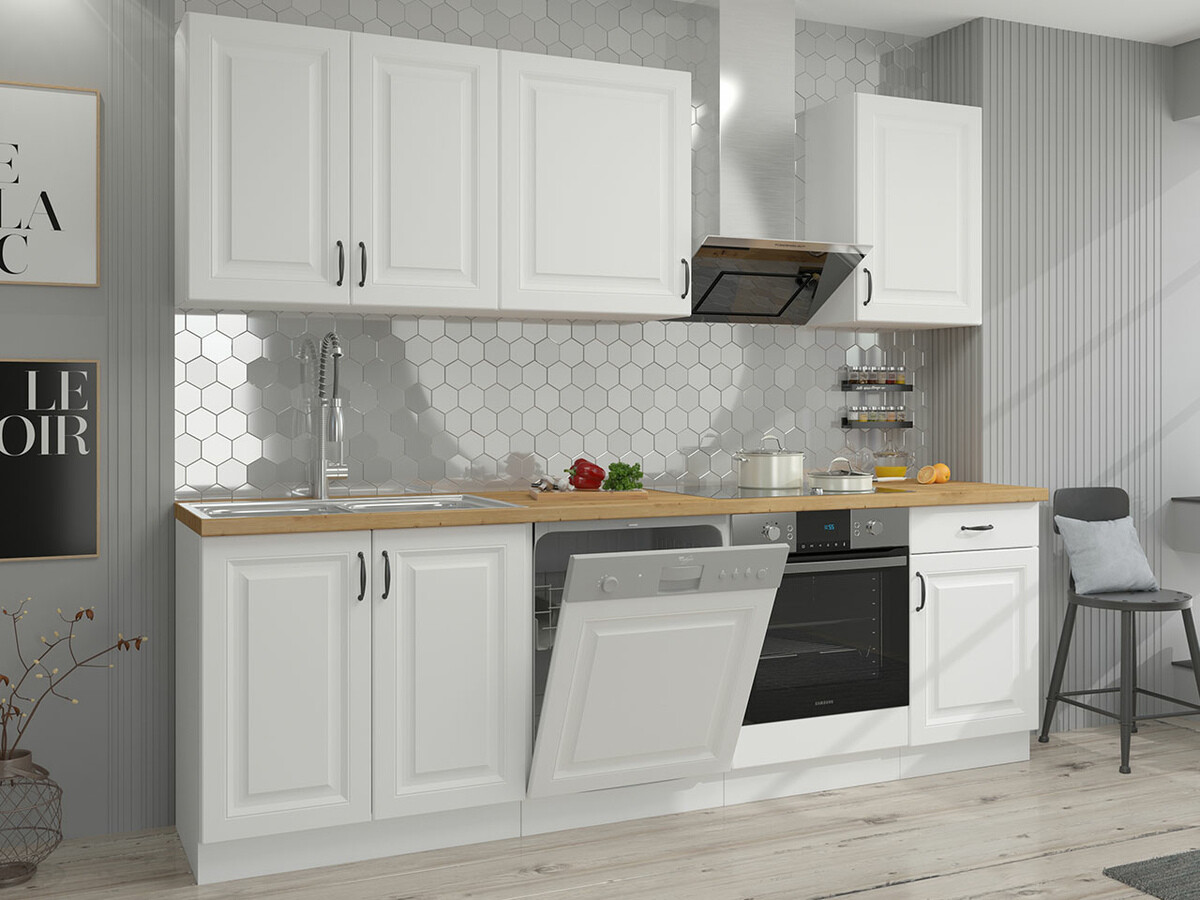 Dulap de perete modular Retro White 126