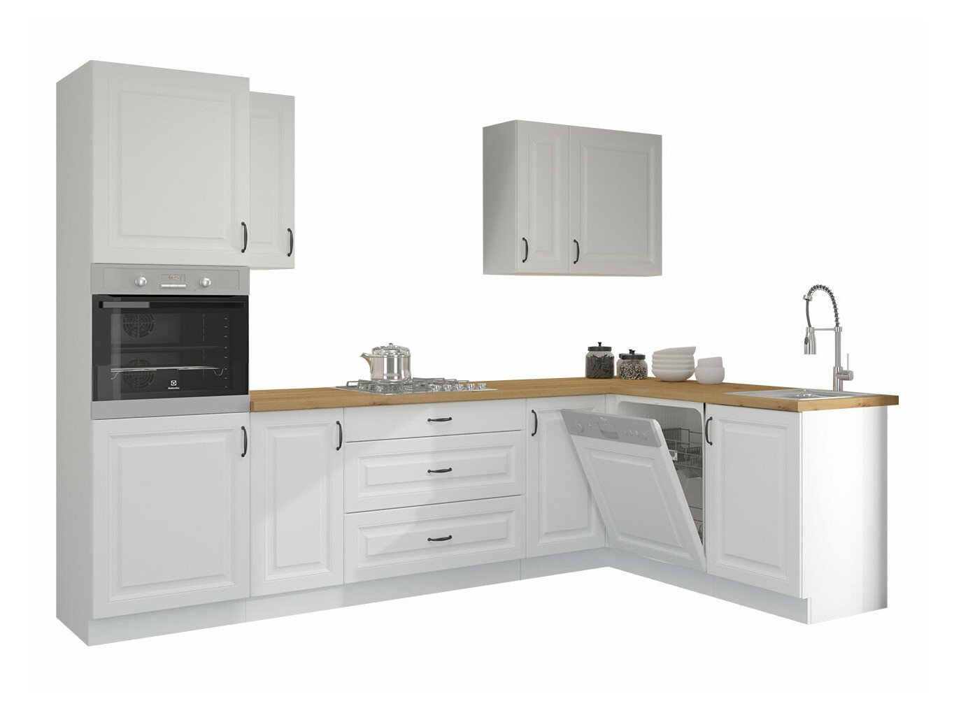 Set de bucătărie modular Retro White 148