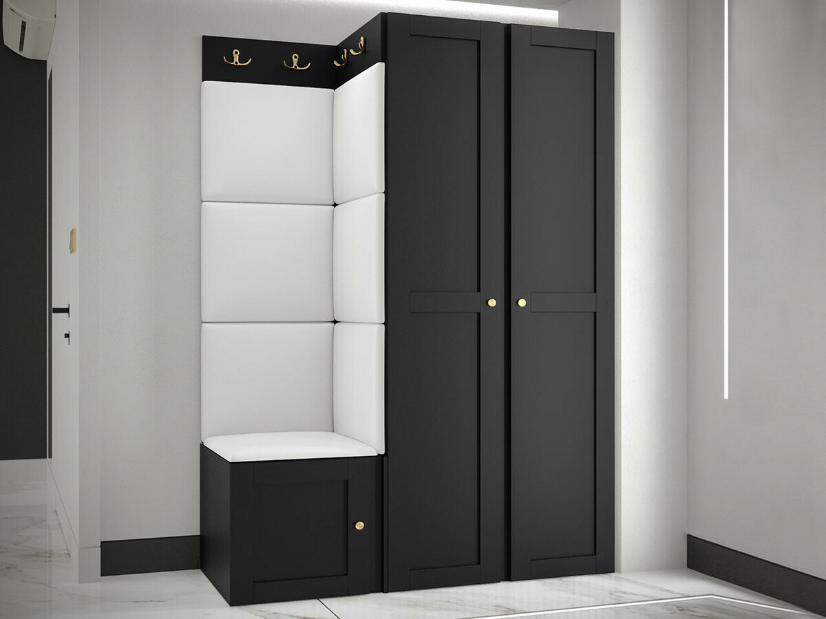Dulap Hartford 394 (Negru)