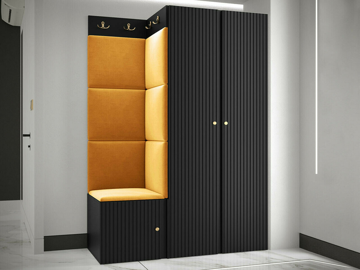 Dulap Hartford 395 (Negru)