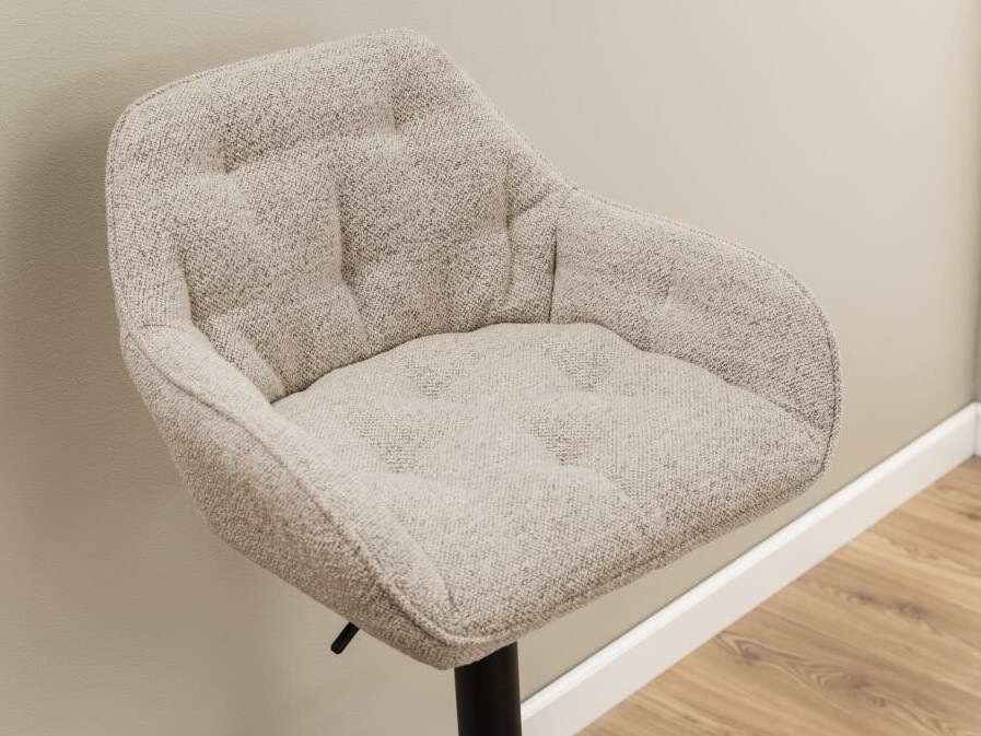 Scaun de bar Norsica 650 (Negru + Bej)