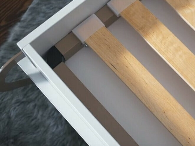 Set de mobilier Concept Pro Lenart XI (Alb lucios + Alb)