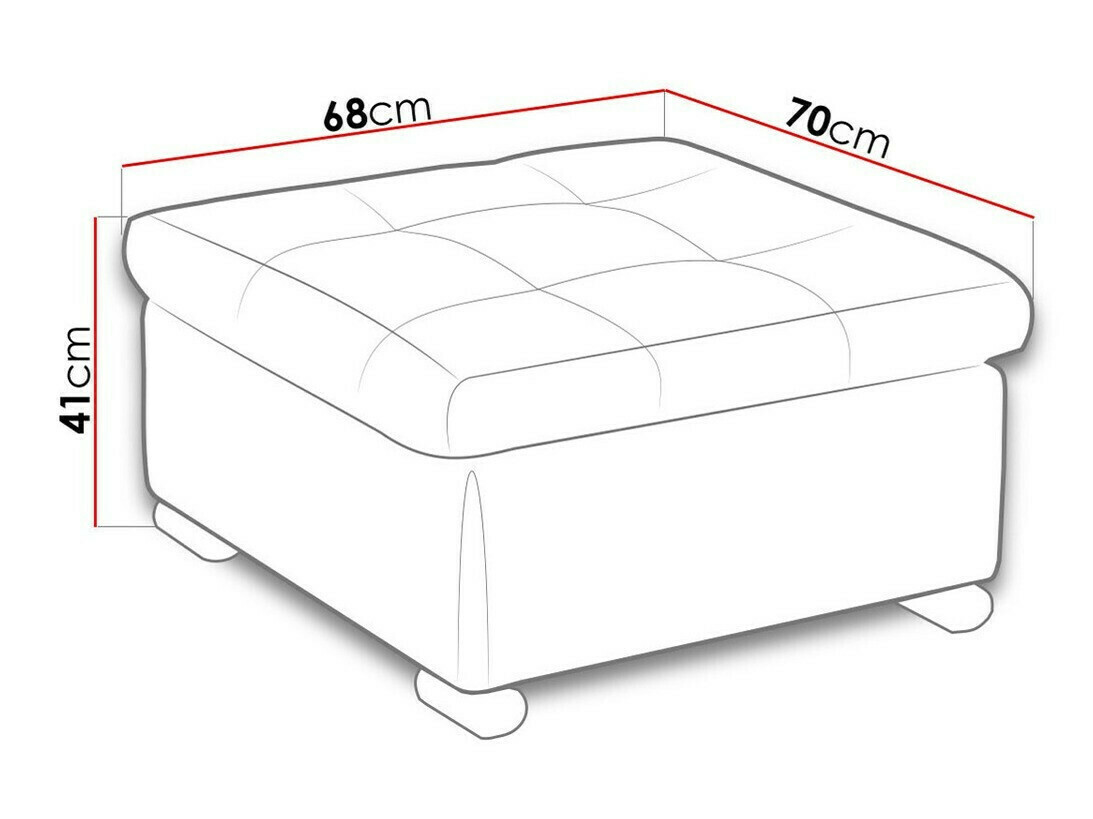 Set mobilier tapițat Comfivo Gemma II (Soft 017 + Lawa 05)