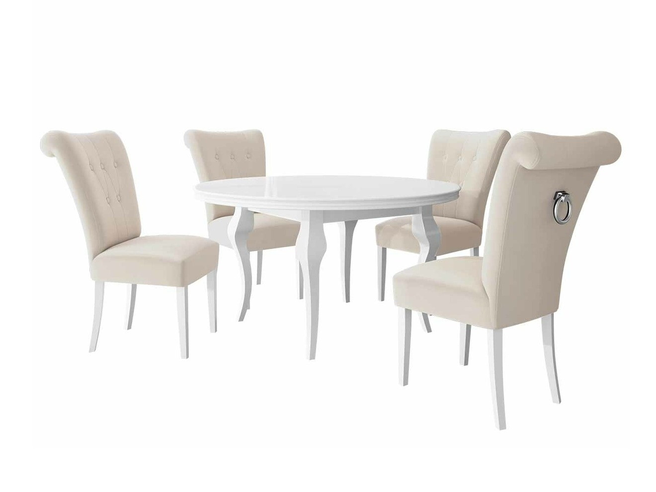 Set de mese Racine 143 (Alb + Magic Velvet 2250)