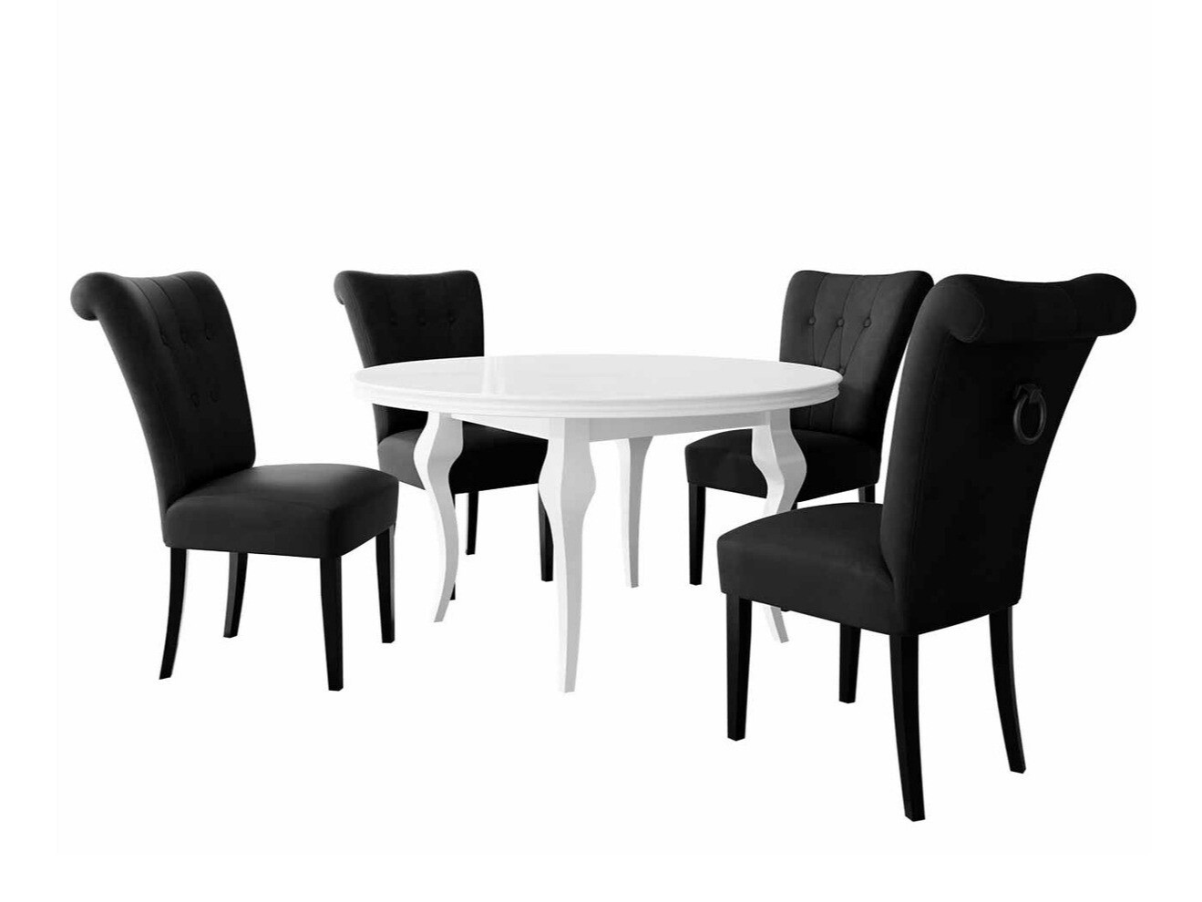 Set de mese Racine 142 (Negru)