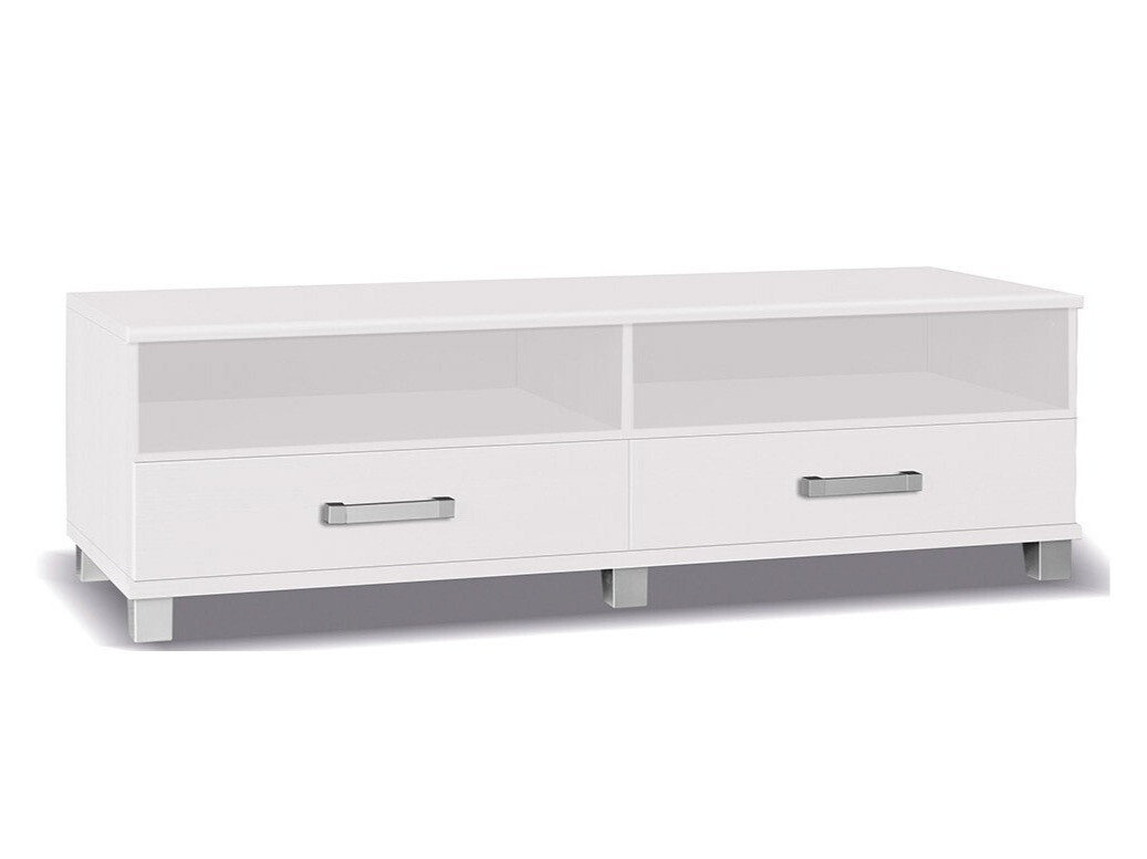 Comodă TV Cirevau 132 (Alb)
